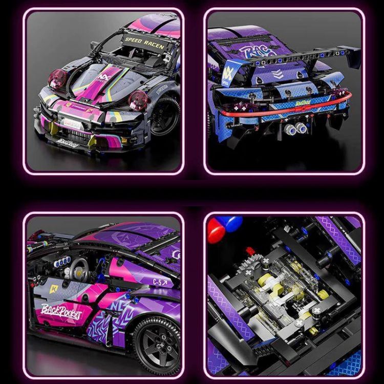 Lego Siêu Xe Porsche 911 GT3 [ Size 1:14 / 36cm ] - 21564