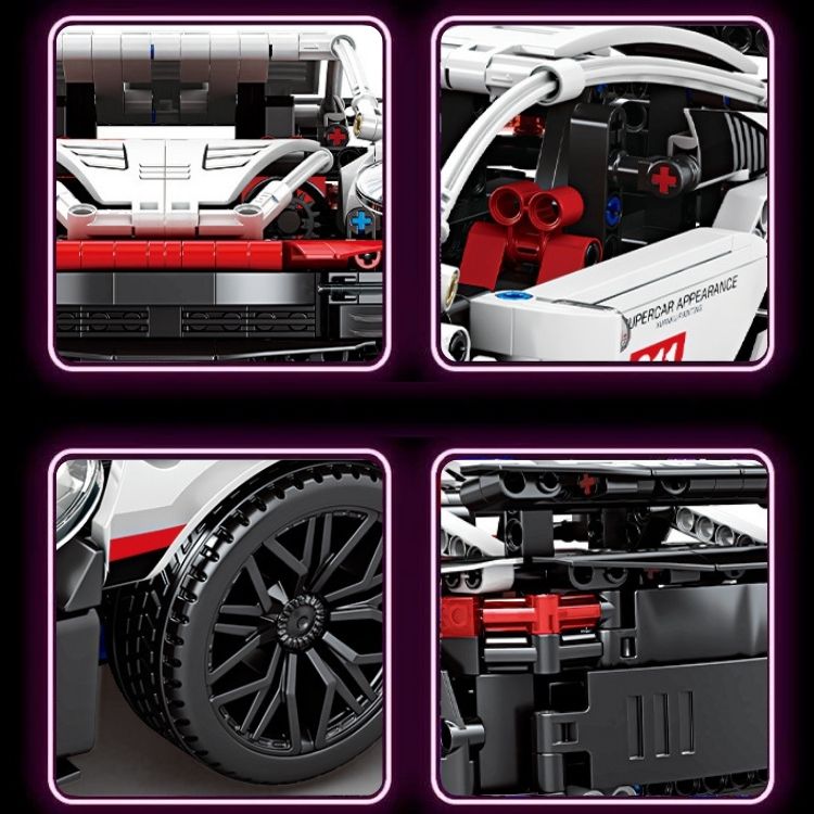 Lego Siêu Xe Porsche 911RSR Track Edition [ Size 1:14 / 35.1cm ] - 21570