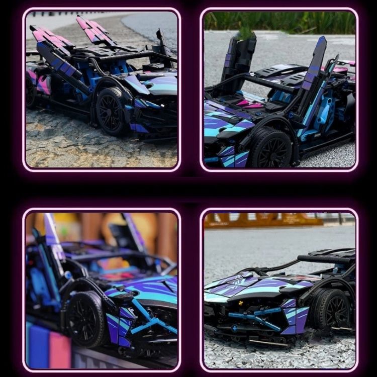 Lego Siêu Xe Lamborghini Cyberpunk [ Size 1:14 / 36cm ] - 21572