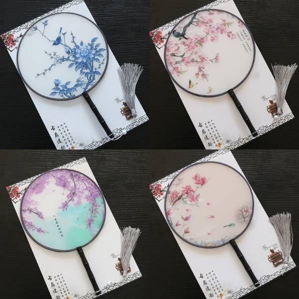 [ Set 10 Cái ] Quạt Tròn Truyền Thống - 21610