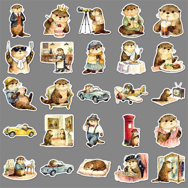[ Set 10 Túi ] Sticker [ 50 Miếng ] - 21727