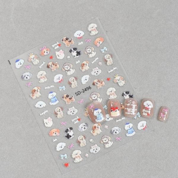 [ Set 20 Tấm ] Sticker Dán Nail [ Nhiều Mẫu ] - 21860