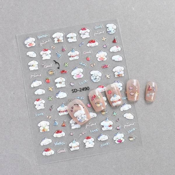 [ Set 20 Tấm ] Sticker Dán Nail - 21848