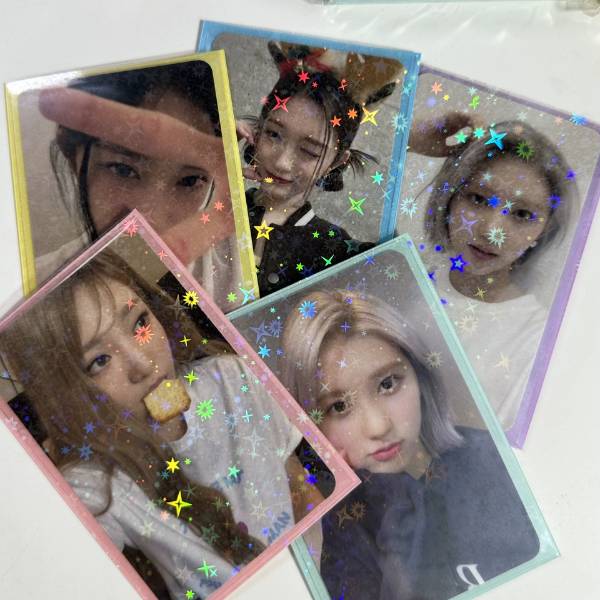 [ Set 500 Cái ] Sleeve Lấp Lánh [ 61*91mm ] - 22272