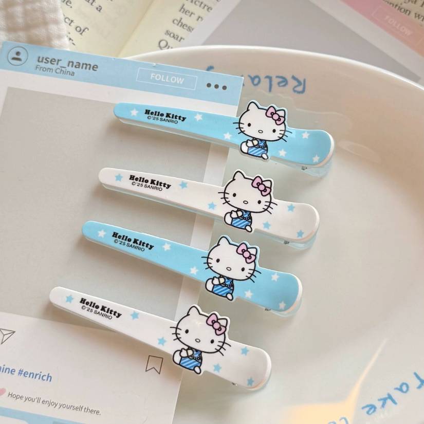 [ Set 20 Cái ] Kẹp Tóc Hello Kitty - 22363