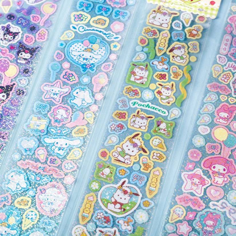 [ Set 12 Túi ] Sticker Sanrio - 22287