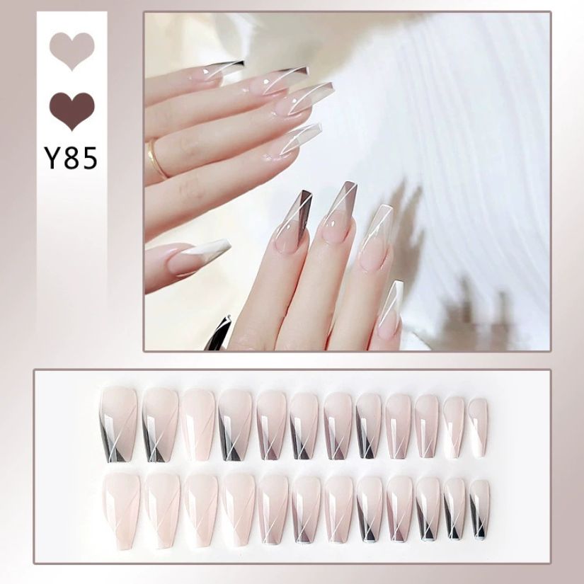 [ Set 10 Hộp ] Nail [ 24 PCS + Keo Thạch ] - 21946