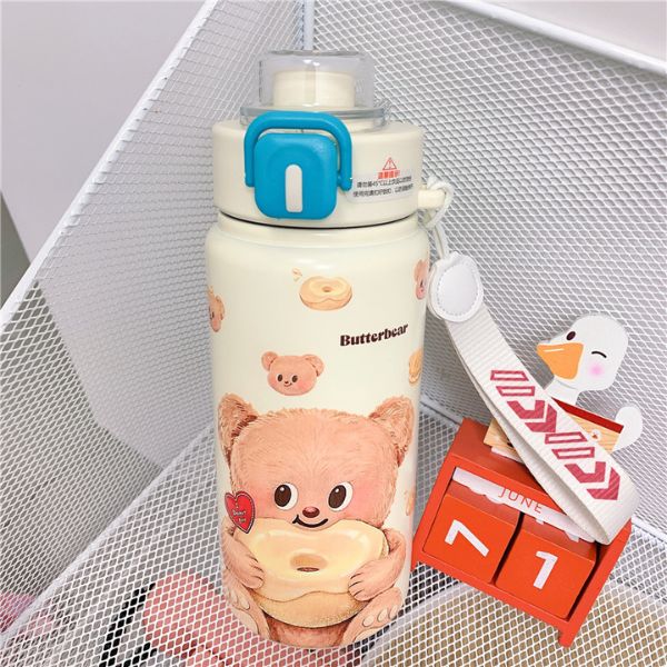 [ Set 3 Cái ] Bình Giữ Nhiệt [ 600ml - Inox 316 ] - 95538