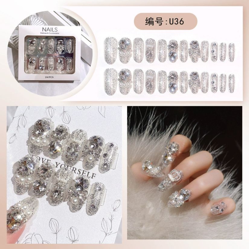 [ Set 5 Hộp ] Nail [ 24 PCS + Bộ Dán Nail ] - 21922