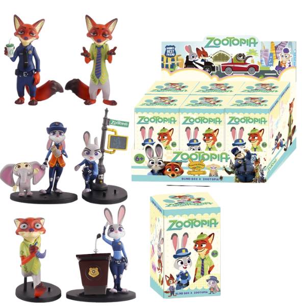 [ Hộp 6 Box ] Mô Hình Zootopia - 20058