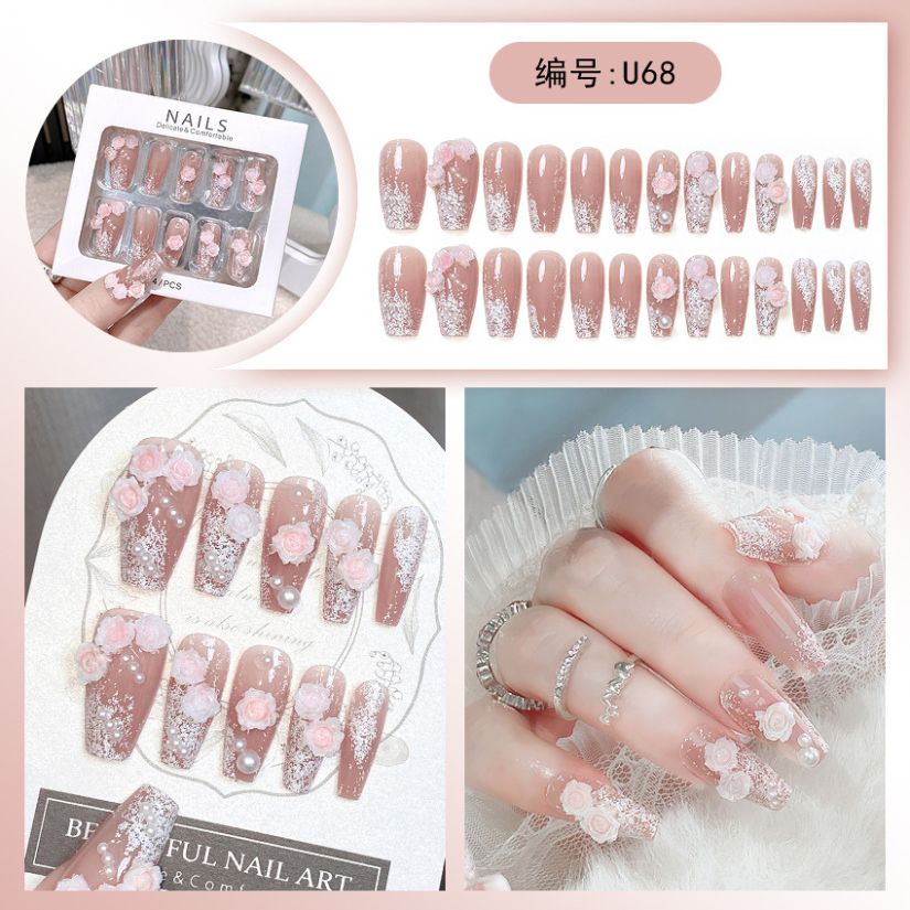 [ Set 5 Hộp ] Nail [ 24 PCS + Bộ Dán Nail ] - 21934