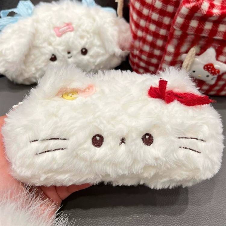 [ Set 5 Cái ] Bóp Bút Hello Kity - 22679