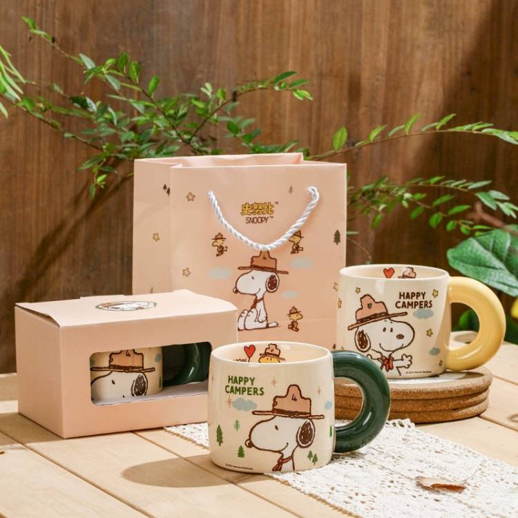 [ Set 2 Cái ] Cốc Sứ [ Hộp + Túi Quà ] - 22674