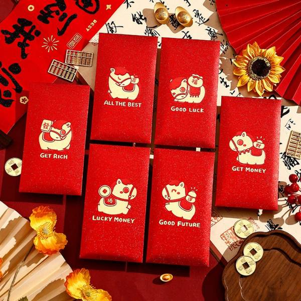 [ Set 10 Xấp ] Lì Xì Lấp Lánh [ Xấp 6 Cái ] - 20401