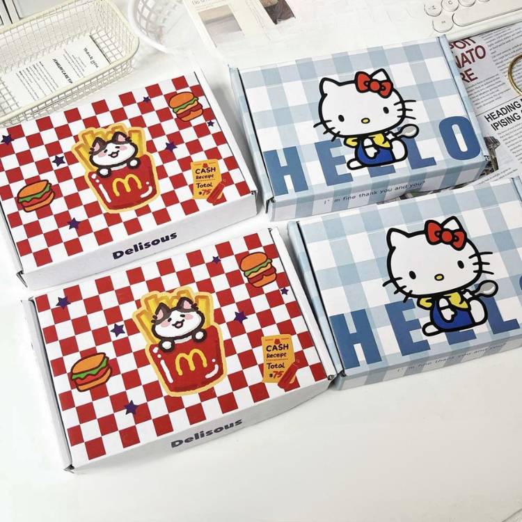 [ Set 20 Cái ] Hộp Quà Hello Kitty [ 20*13*3cm ] - 22497