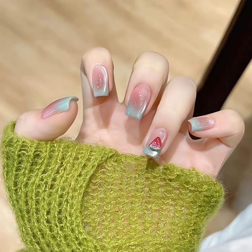 [ Set 2 Bộ ] Nail Thiết Kế [ 10 PCS + Bộ Dán Nail ] - 22068