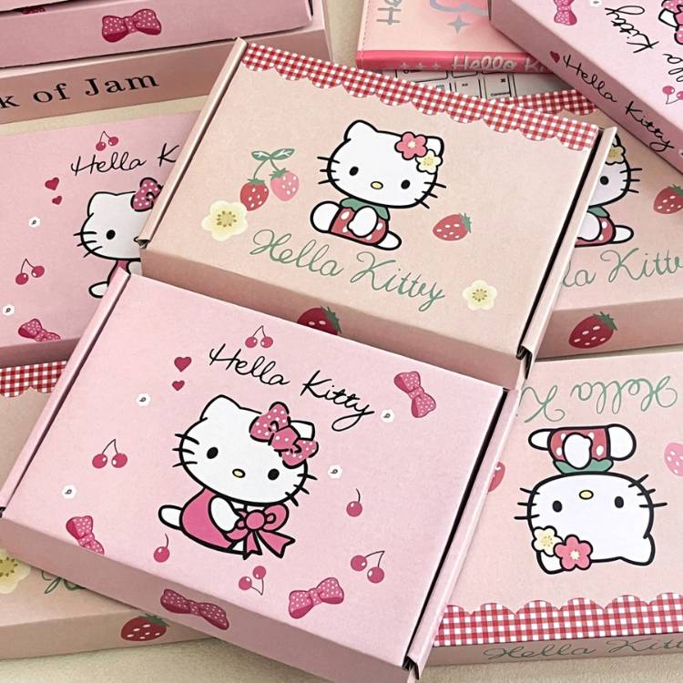 [ Set 20 Cái ] Hộp Quà Hello Kitty [ 20*13*3cm ] - 22502
