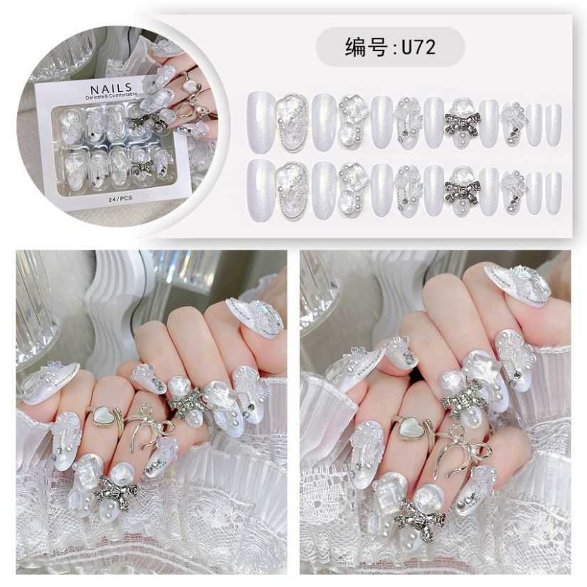 [ Set 5 Hộp ] Nail [ 24 PCS + Bộ Dán Nail ] - 21910
