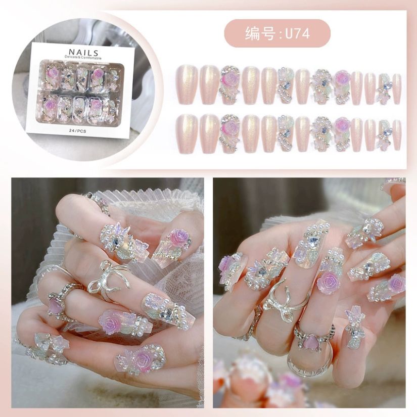 [ Set 5 Hộp ] Nail [ 24 PCS + Bộ Dán Nail ] - 21912