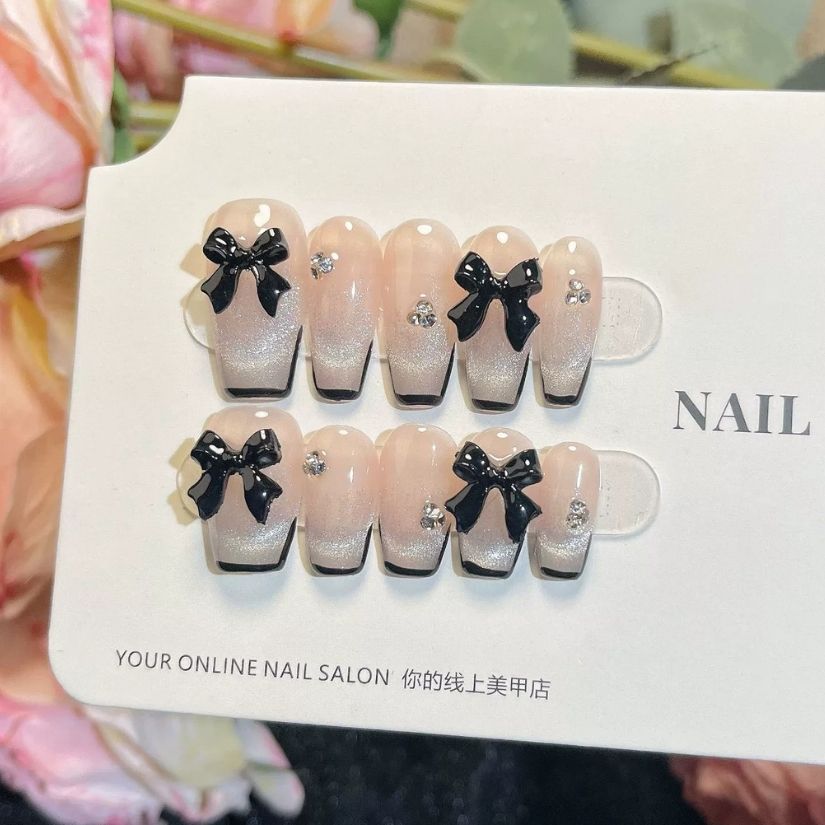 [ Set 2 Bộ ] Nail Thiết Kế [ 10 PCS + Bộ Dán Nail ] - 22040