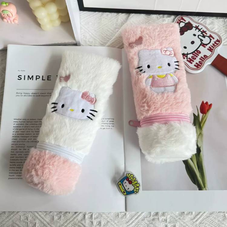 [ Set 2 Cái ] Bóp Bút Hello Kitty - 22565