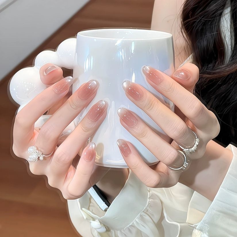 [ Set 2 Bộ ] Nail Thiết Kế [ 10 PCS + Bộ Dán Nail ] - 22062