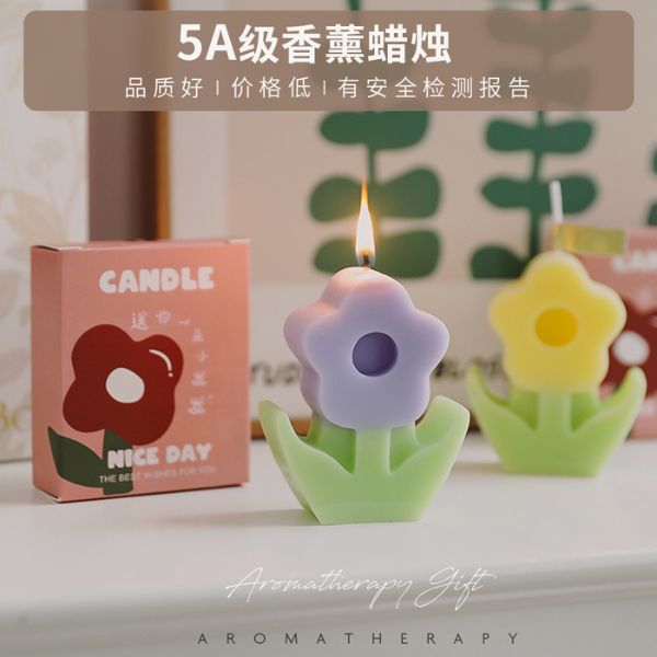 [ Set 5 Hộp ] Nến Thơm Hoa [ Mix Nhiều Mùi Hương ] - 922407