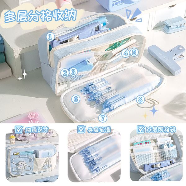 [ Set 4 Cái ] Bóp Bút Tiện Lợi - 921105