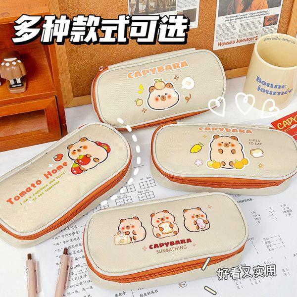 [ Set 4 Cái ] Bóp Bút Capybara - 920026