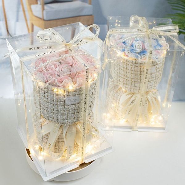 [ Set 2 Bó ] Hoa Sáp [ Đèn + Hộp ] - 922840
