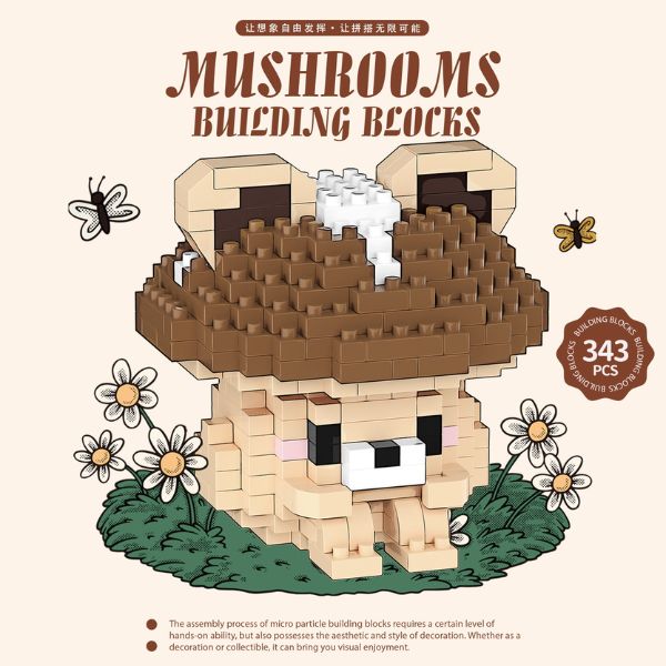[ Set 6 Hộp ] Lego Nấm - 922929