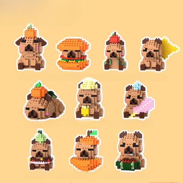 [ Set 10 Hộp ] Lego Capybara - 922936