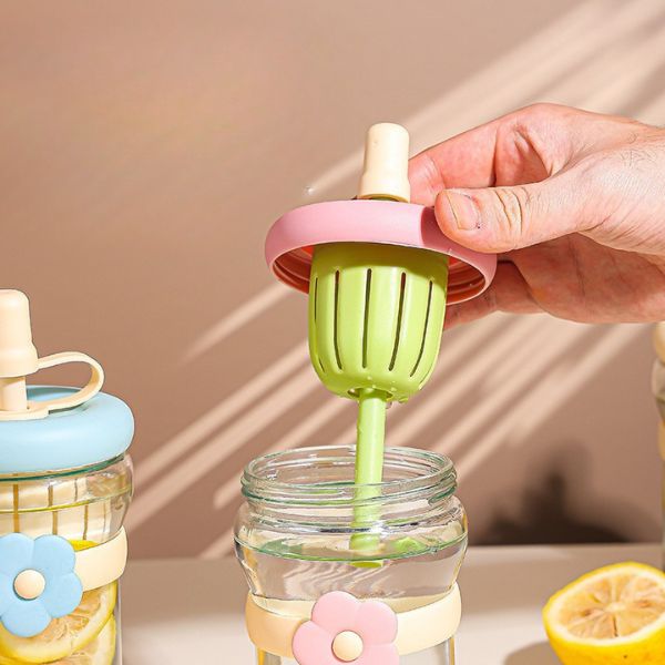 [ Set 4 Cái ] Bình Nước Follow Tea [ 500ml ] - 922967