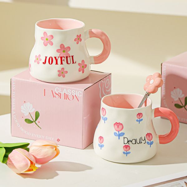 [ Set 2 Cái ] Ly Cốc Sứ [ Không Kèm Muỗng - Hộp Thường ] - 932267