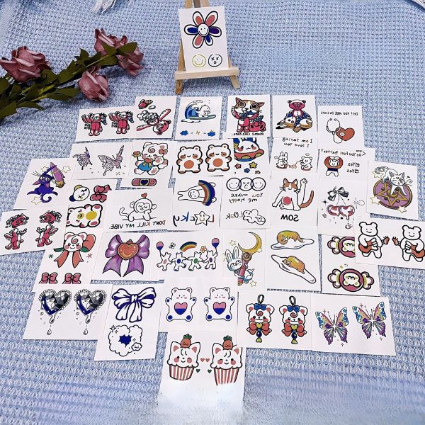 [ Set 10 Xấp ] Hình Xăm Nước [ 1 Xấp 35 Tấm ] - 934636
