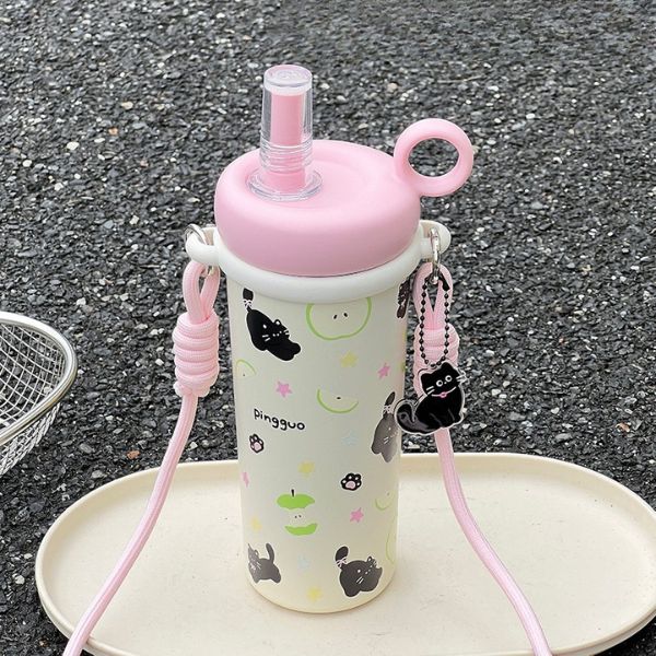 [ Set 2 Cái ] Bình Giữ Nhiệt [ 700ml - Inox 316 - Tráng Sứ ] - 935246