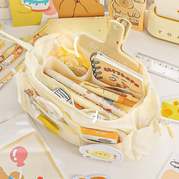 [ Set 2 Cái ] Bóp Bút [ Kèm 3 Miếng Dán ] - 935378