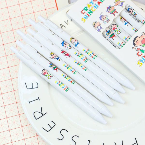 [ Set 10 Hộp ] Bút Bi [ 0.5mm - Đen - 1 Hộp 6 Cây ] - 95657