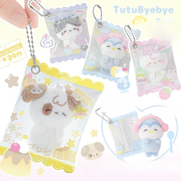 [ Set 6 Cái ] Móc Khoá Túi Gấu Cao Cấp ROSYPOSY - 95862