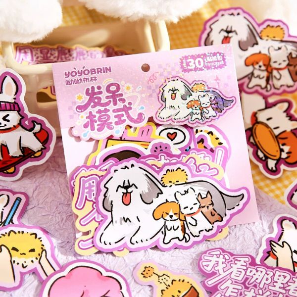 [ Set 12 Túi ] Sticker [ 1 Túi 30 Miếng ] - 95876