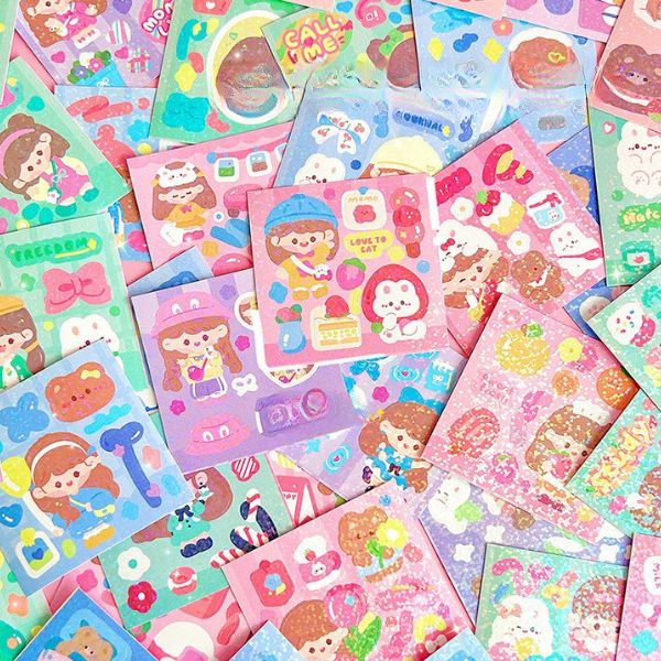 [ Set 10 Bộ ] Sticker Handmade DIY [ 1 Bộ 23 Chi Tiết ] - 96010