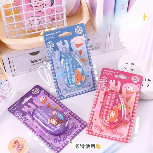 [ Hộp 18 Cái ] Bút Xoá Kéo SANRIO [ 20M ] - 96705