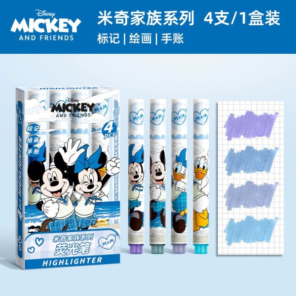 [ Set 12 Hộp ] Bút Dạ Quang [ Hộp 4 Cây ] - 16190