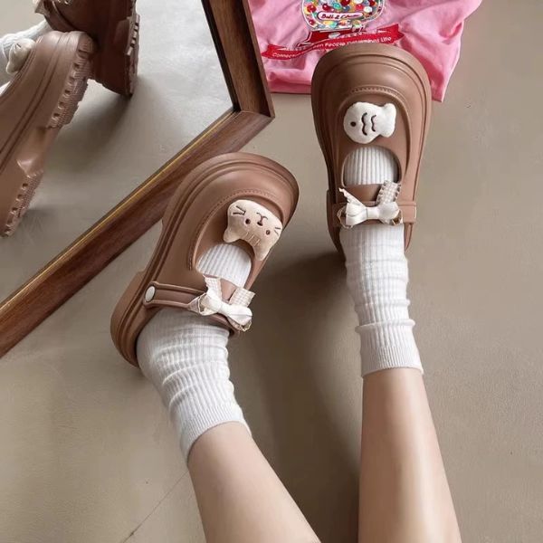 [ Set 2 Đôi ] Dép Charm Nơ Cá [ Size 36/37/38/39/40/41 ] - 16245
