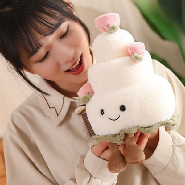 [ Set 2 Con ] Gấu Bông Bánh Sinh Nhật [ 32cm ] - 16256