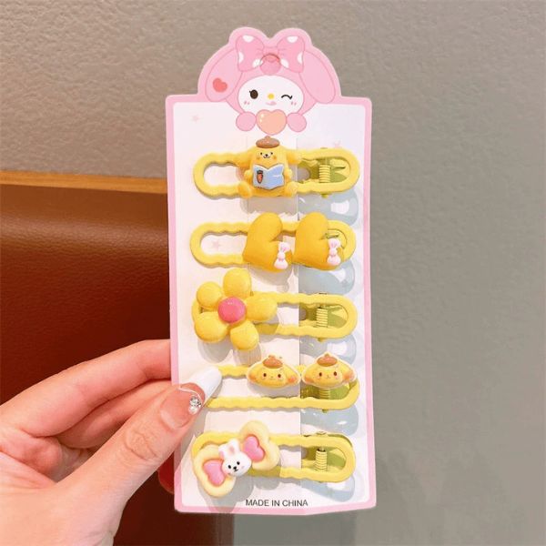 [ Set 12 Vỉ ] Kẹp Tóc [ Vỉ 5 Cái ] - 16359