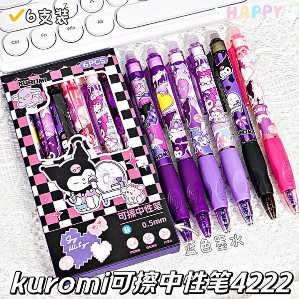 [ Set 5 Hộp ] Bút Bi Xoá Được [ Hộp 6 Cây - Xanh ] - 16436