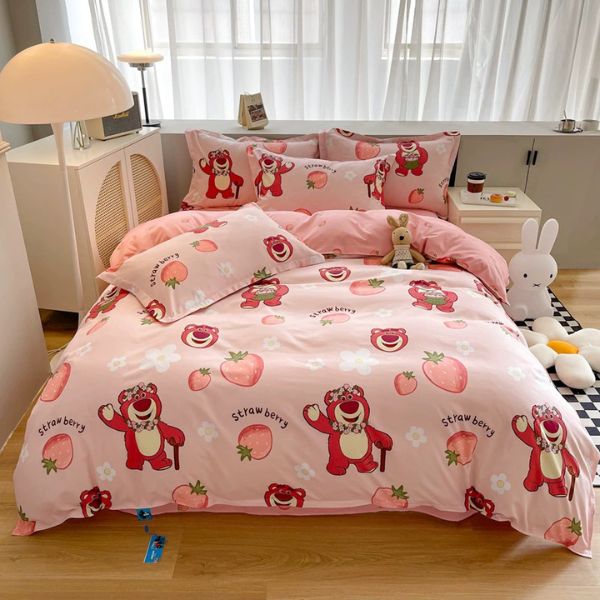 Bộ Chăn Ga Lạnh 4 Món [ Chăn 200*230cm / Ga 230*230cm / 2 x Vỏ Gối 48*74cm ] - 16261