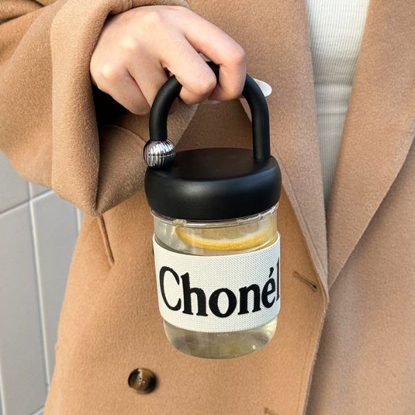 [ Set 3 Cái ] Bình Nước [ 450ml - Kèm Sticker + Miếng Vải Chống Nóng ] - 16579