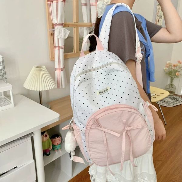 [ Set 2 Cái ] Balo [ 40*12*26cm - Không Móc Khoá ] - 16598